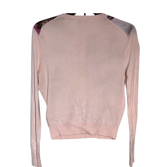 Ted Baker Erinie Neon Poppy Floral Cardigan – Size 1 / US 4 - Picture 3 of 9